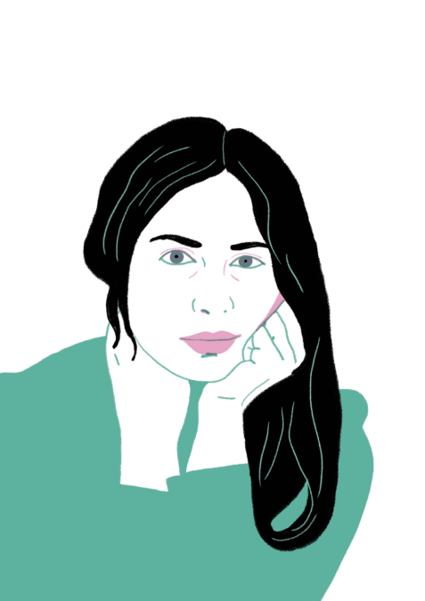 Portrait dessiné de María Sánchez